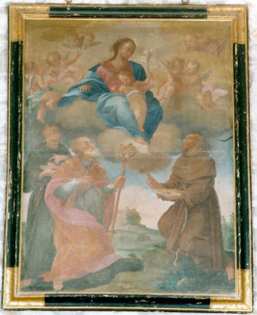 Madonna del Carmelo e Santi di Autore sconosciuto