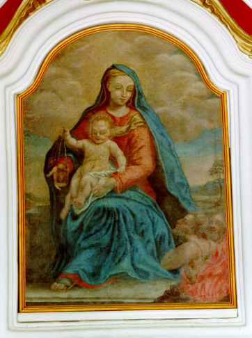 Madonna del Carmelo di Autore sconosciuto