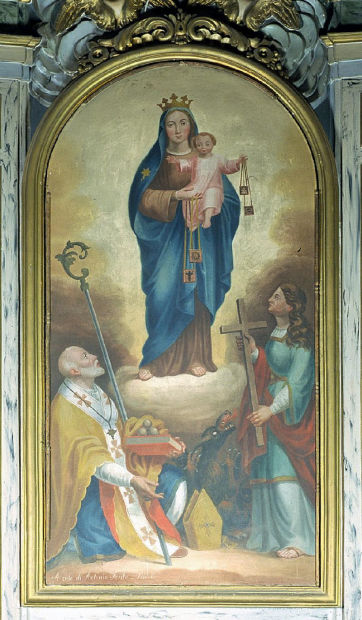 Madonna del Carmelo di Autore sconosciuto