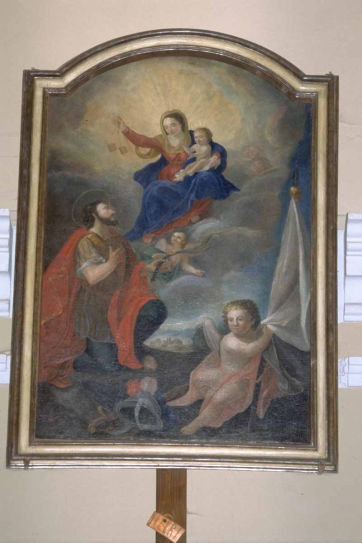 adonna del Carmelo e Sant'Antonino di Autore sconosciuto