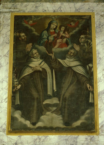 Madonna del Carmine e Santi di Autore sconosciuto