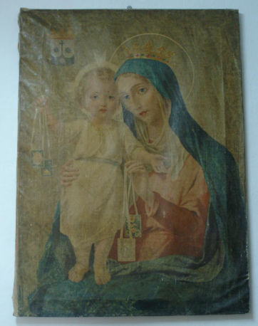 Madonna del Carmelo di Autore sconosciuto