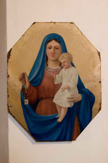 Madonna del Carmelo di Autore sconosciuto