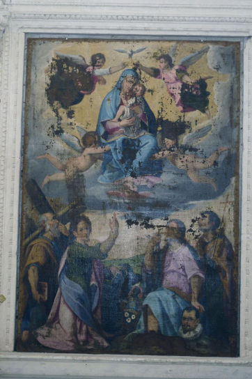 Madonna del Carmelo e Santi di Autore sconosciuto