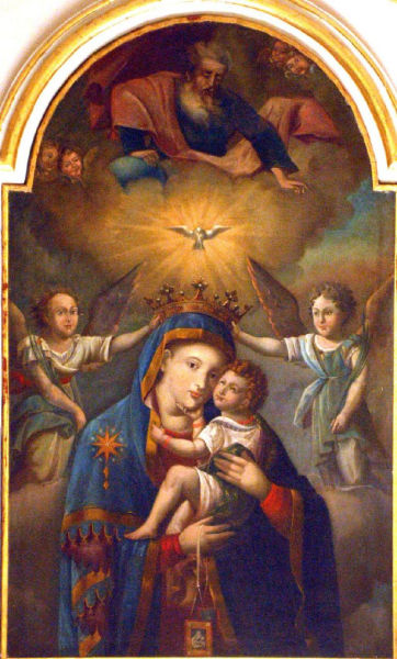 Madonna del Carmelo di Autore sconosciuto