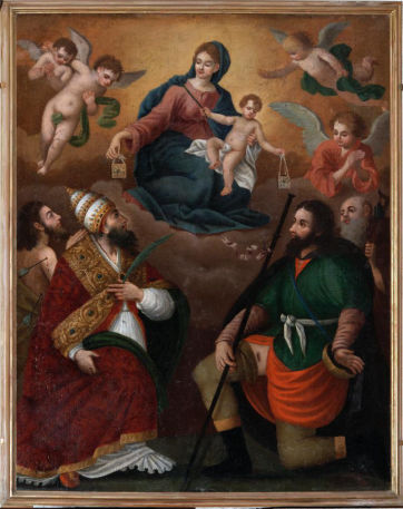 Madonna del Carmelo di Autore sconosciuto