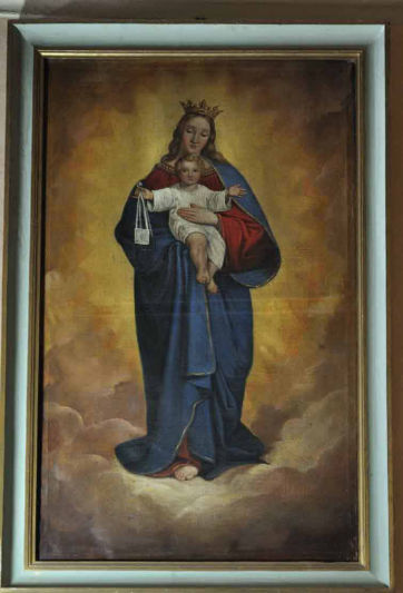 Madonna del Carmelo di Autore sconosciuto