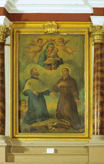 Madonna del Carmelo e Santi di Autore sconosciuto