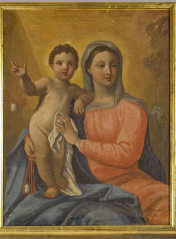 Madonna del Carmelo di Autore sconosciuto