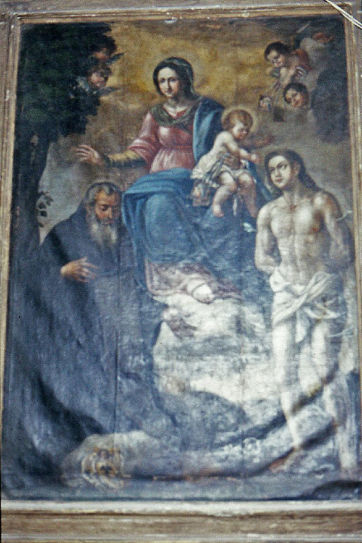 Madonna del Carmine e Santi di Autore sconosciuto