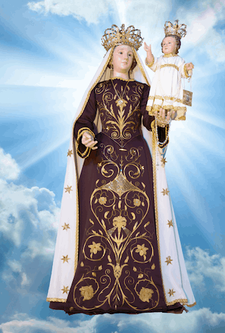 Statua SS. Vergine del Carmine 