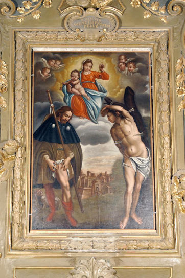 Madonna del Carmine e Santi di Autore sconosciuto