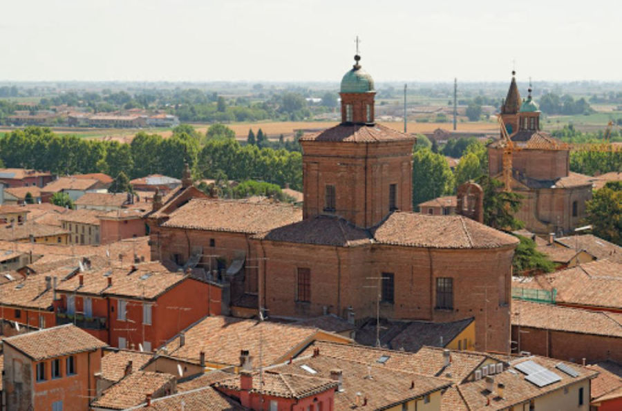 Vista tetti della città