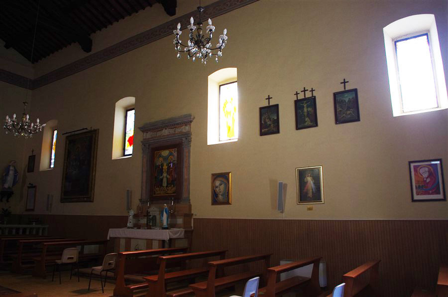 Parete interna destra