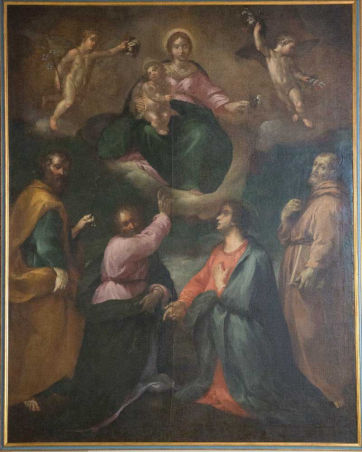Madonna del Carmelo tra Santi