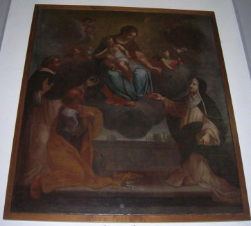 Madonna del Carmelo col Bambino e Santi