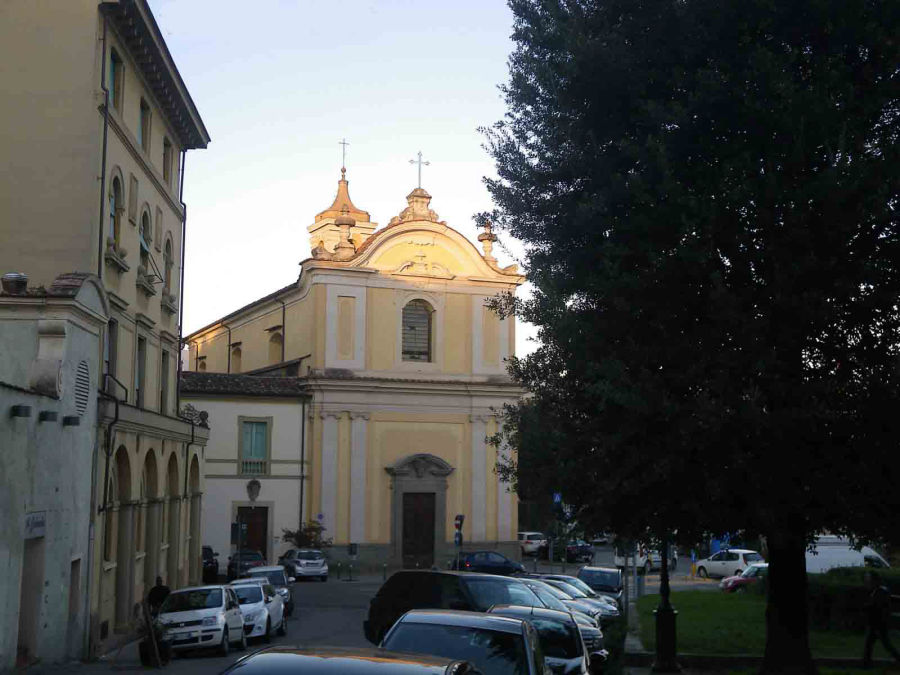 Vista da Via del Carmine