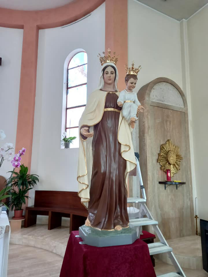 Statua Madonna del Carmine