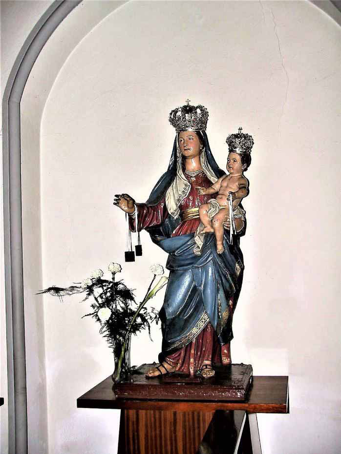 Statua Madonna del Carmine