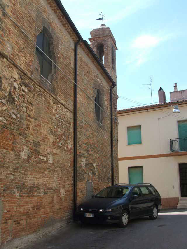 Vista dal lato destro