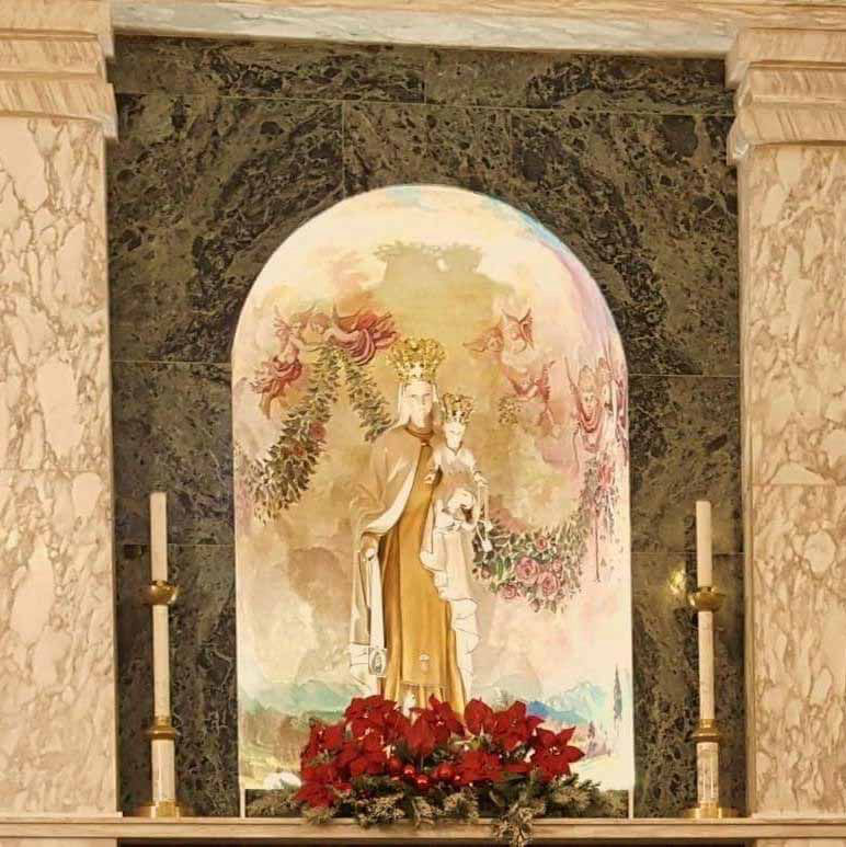 Statua Madonna del Carmine