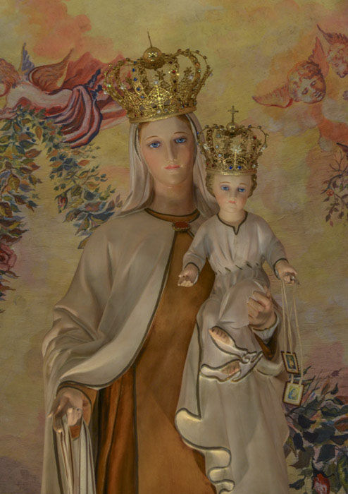 Statua Madonna del Carmine
