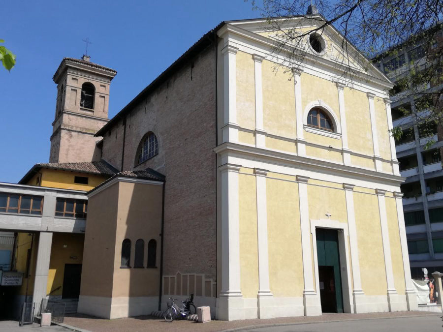 Vista dalla sinistra