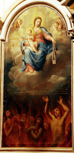 Madonna del Carmelo e Santi