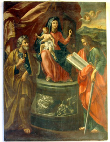 Madonna del Carmelo e Santi