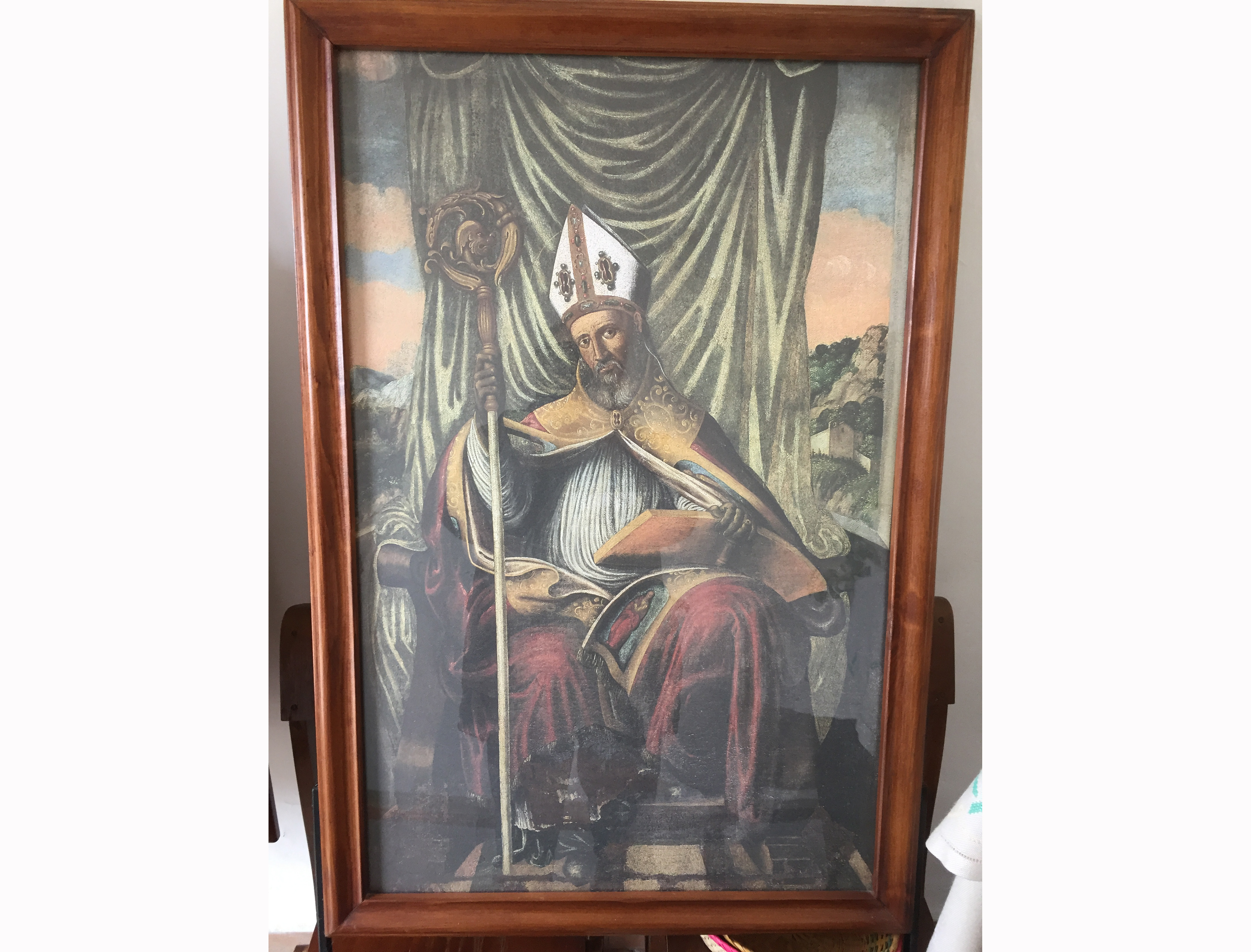 Copia del quadro San Martino in maestà