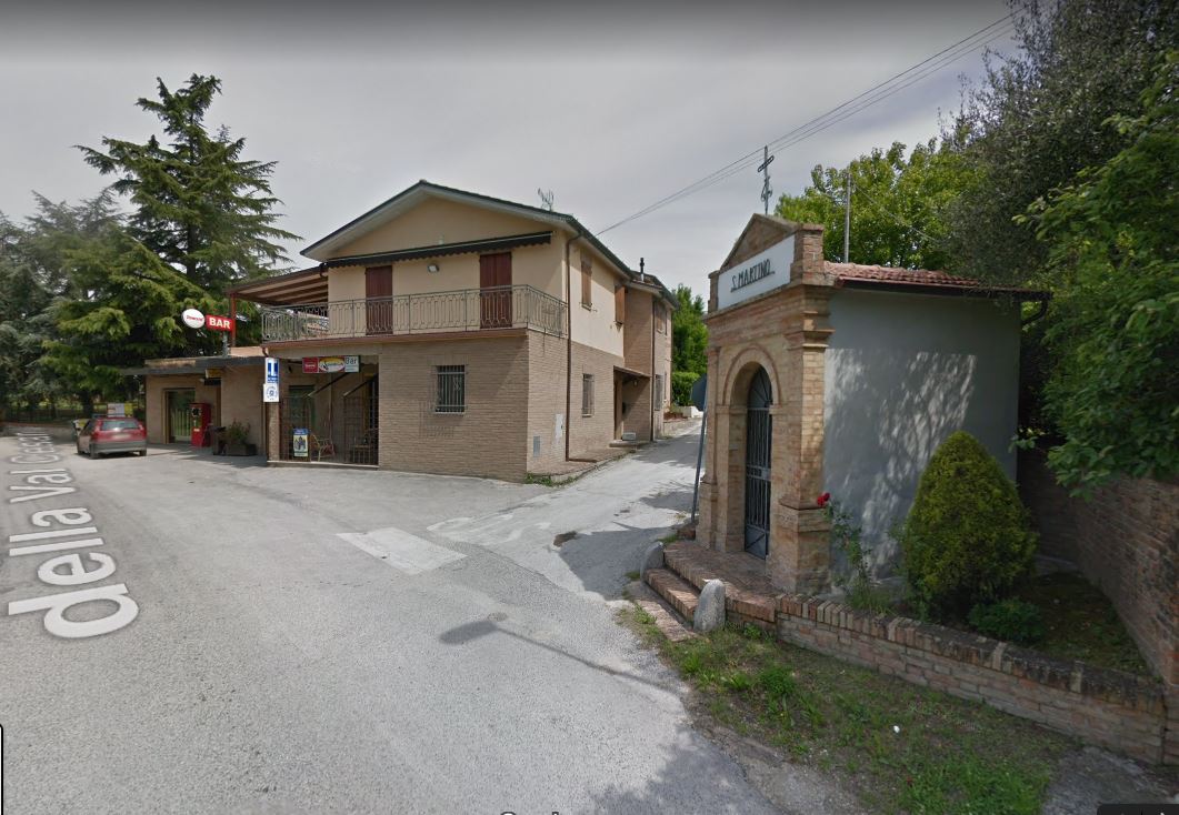 Vista della Cappella di San Martino