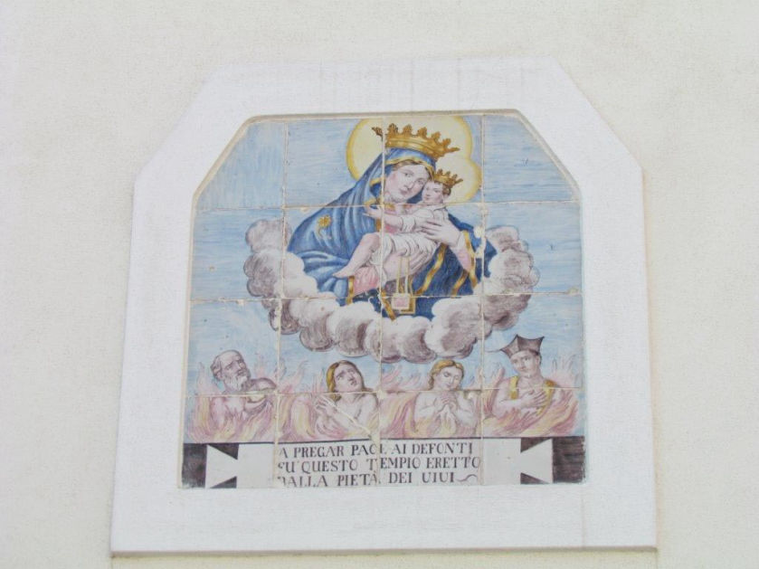 Edicola alla Santa Maria del Carmelo