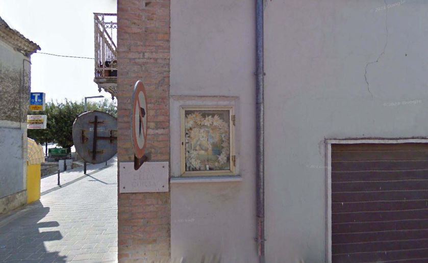 Particolare del palazzo privato