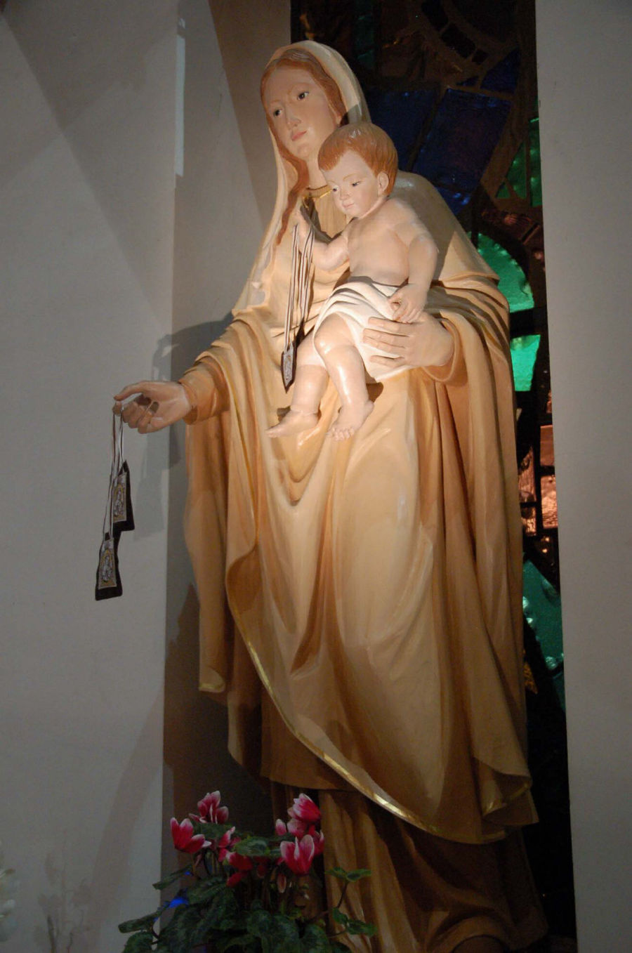 Statua Madonna del Carmelo