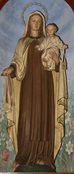 Statua Madonna del Carmine