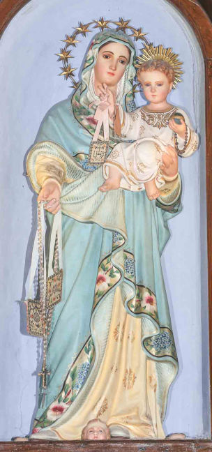 Statua Madonna del Carmine