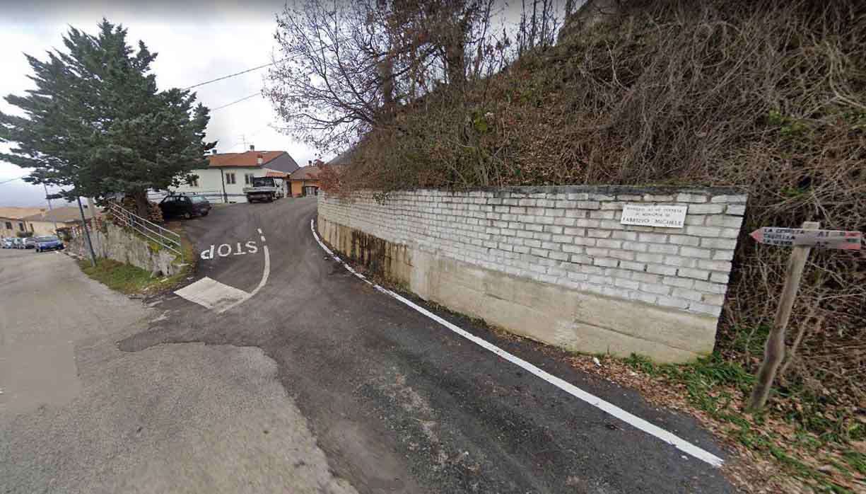 Imbocco del sentiero