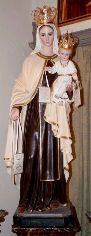 Statua Madonna del Carmelo