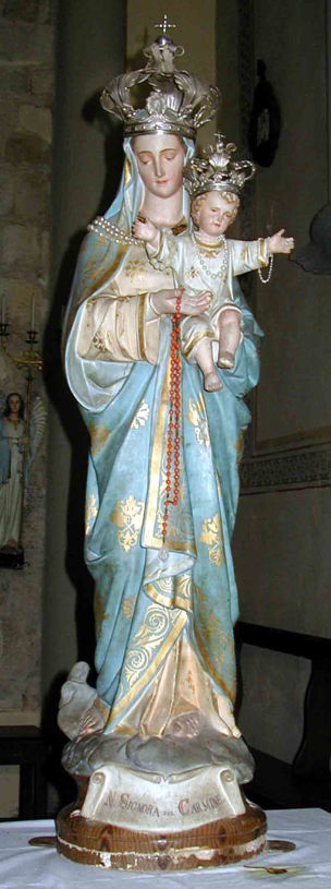 Statua Madonna del Carmine