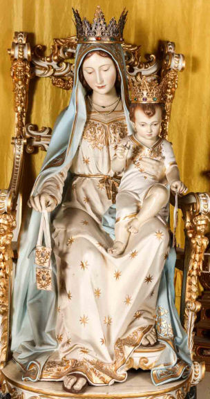 Statua Madonna del Carmine