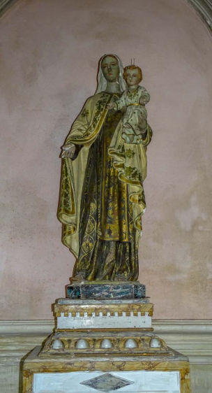 Statua Madonna del Carmine