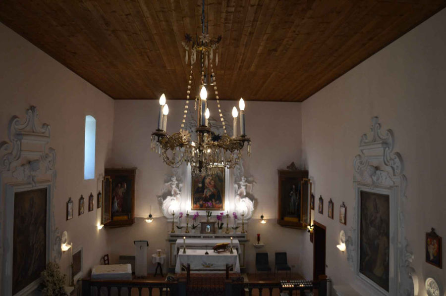 Interno, vista dall'alto