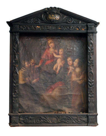 Madonna del Carmine e Anime del Purgatorioelo e Santi