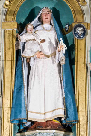 Statua Madonna del Carmine