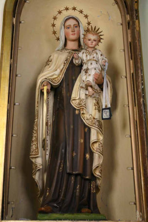 Statua Madonna del Carmelo