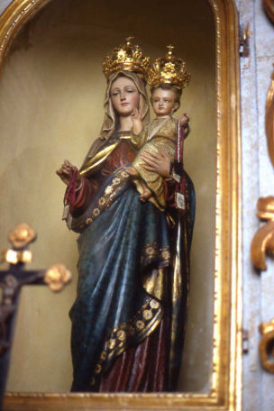 Statua Madonna del Carmelo