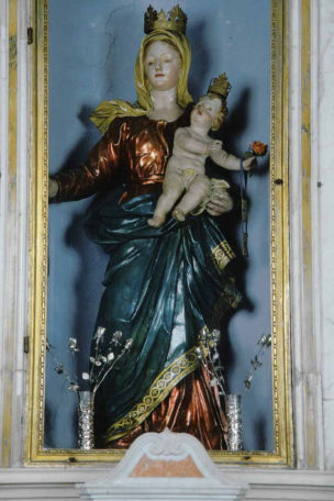 Statua Madonna del Carmine