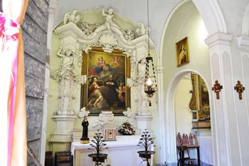 Riproduzione dell'antica icona della Vergine