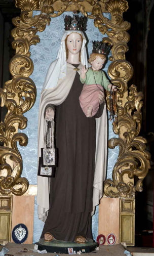 Statua Madonna del Carmelo