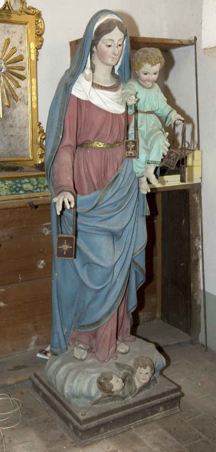 Statua Madonna del Carmelo